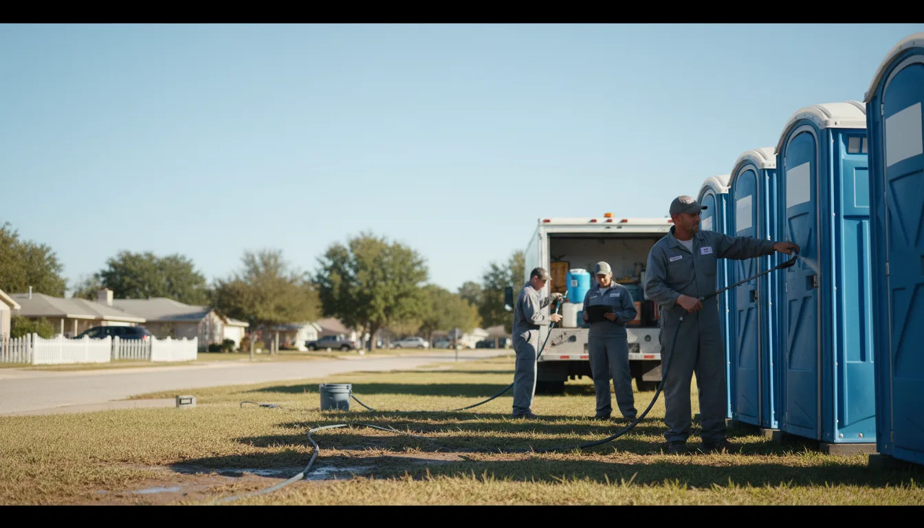 Long-Term Portable Toilet Rental in Arlington, IA near me